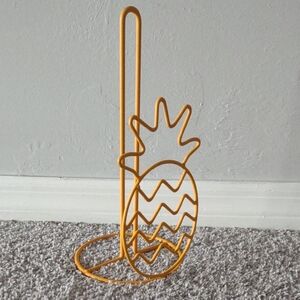 Pineapple Paper Towel Holder - Orange